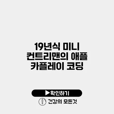 19년식 미니 컨트리맨의 애플 카플레이 코딩